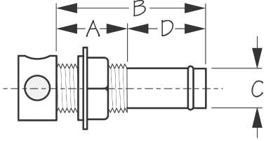 352210-1 Seadog Stainless Gas Vent 5/8