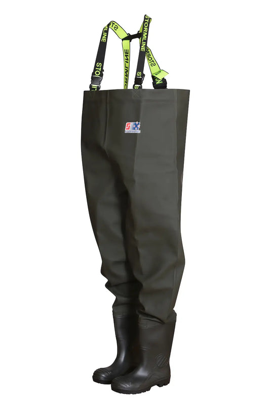 Stormline STORMTIDE W663-ST Industrial Chest Waders (Steel Toe Cap)