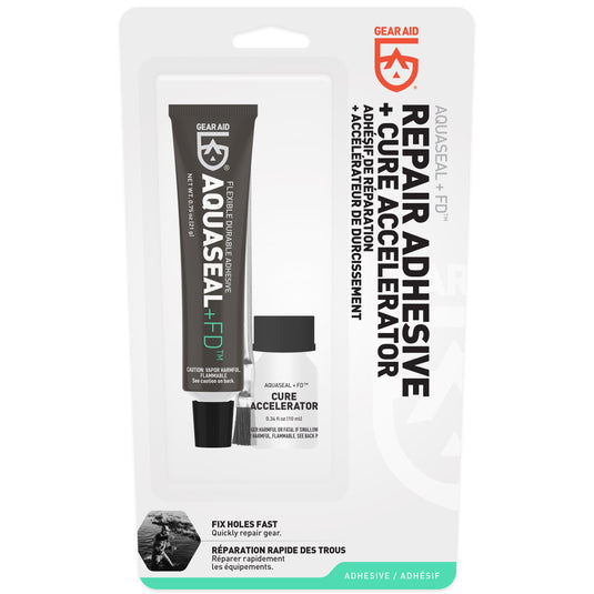 11110 GEARAID Aquaseal FD Repair Adhesive and Cure Accelerator