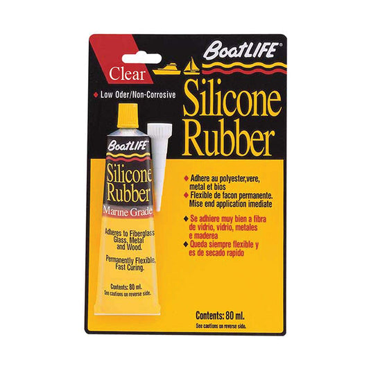 1140 Boat Life Clear Silicone 80ml 2.8oz.