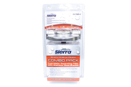 18-7985-1 Sierra Water Seperator Kit with Stainless Steel Housing