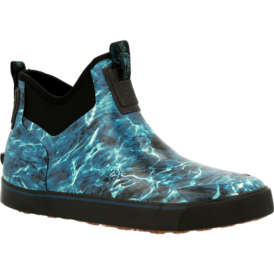 Rocky Dry-Strike Waterproof Mossy Oak Elements Agua Deck Boot Men's Size 8