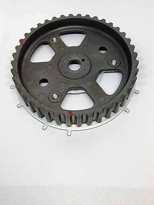 Used Tohatsu 3SS-10065-0 Drive Pulley With Angle Plate