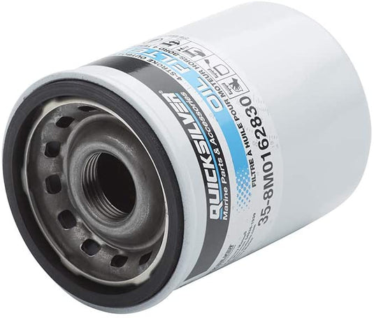 35-8M0162830 Quicksilver Oil Filter - Mercury and Mariner 4-Stroke Outboards 25 HP Through 115 HP
