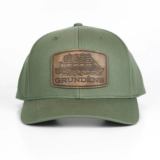 Grundens Tall Ship Embossed Trucker 312