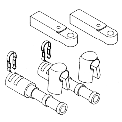 CA27319P Mercury Control Cable Adapter Kit