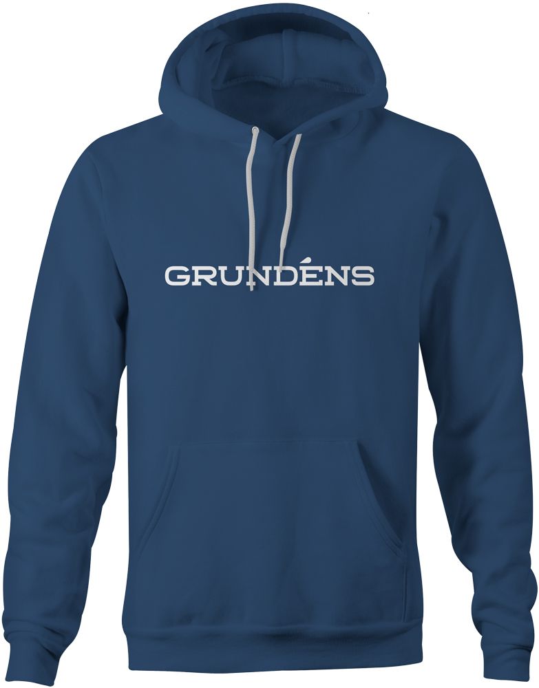 Grundens Men's Rope Knot Fishing Hoodie - Iron Grey - XXL - Iron