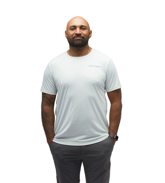 Grundens Linear Wave Tech Tee