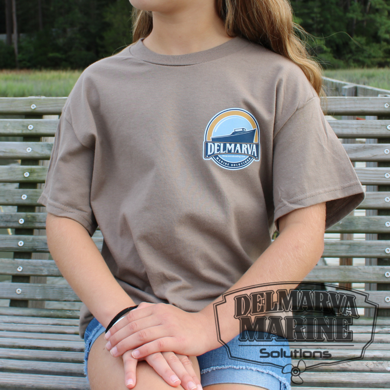 Load image into Gallery viewer, Delmarva Marine Solutions Boat Tee – Leading Supplier Tee
