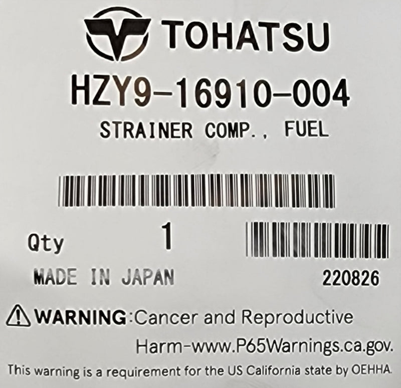 Load image into Gallery viewer, HZY9-16910-004 Tohatsu BFT Fuel Filter
