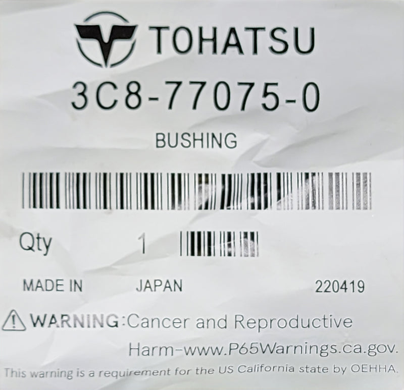 Load image into Gallery viewer, Tohatsu 3C8-77075-0 Bushing
