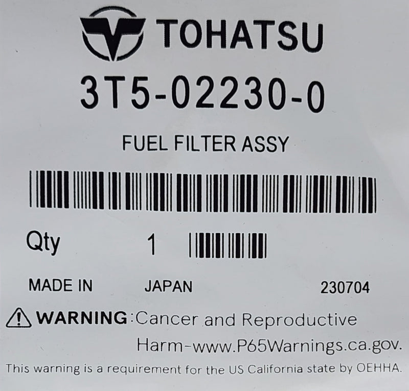 Load image into Gallery viewer, 3T5022300M Tohatsu Fuel Filter ASSY
