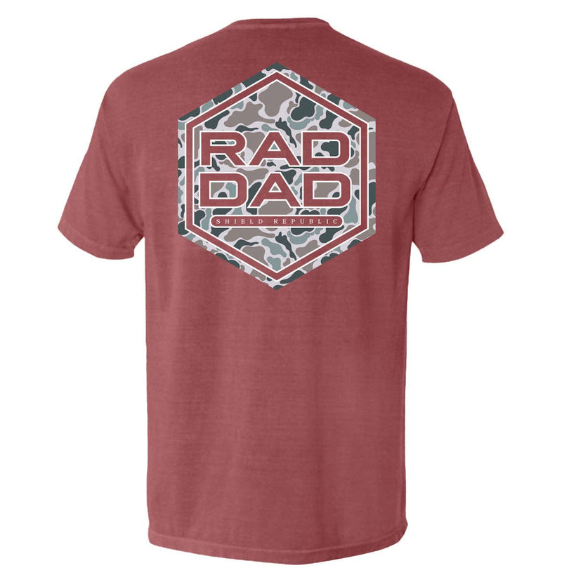 Load image into Gallery viewer, Shield Republic Rad Dad Duck Camo T-Shirt
