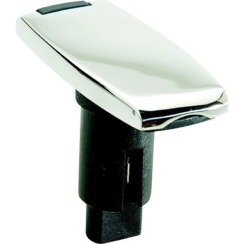 Attwood LightArmor™ Plug-In Base - Rectangle Series, 3-Pin, 316 S.S. 910V3SS-7