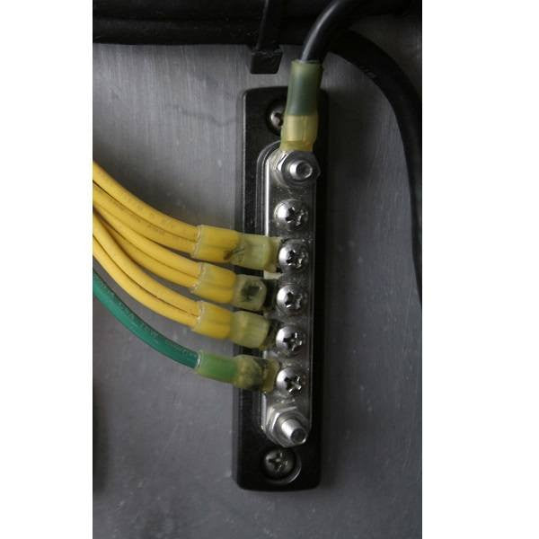 Load image into Gallery viewer, Blue Sea Mini Busbar 5 Terminal 100 Amp
