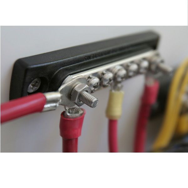 Load image into Gallery viewer, Blue Sea Mini Busbar 5 Terminal 100 Amp

