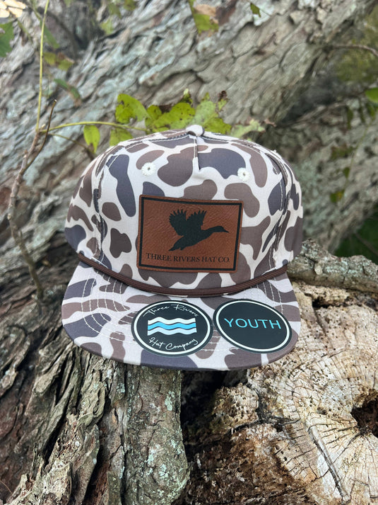 YOUTH/KIDS - Duck Silhouette - Camo Rope Hat - Lost Hat Co.