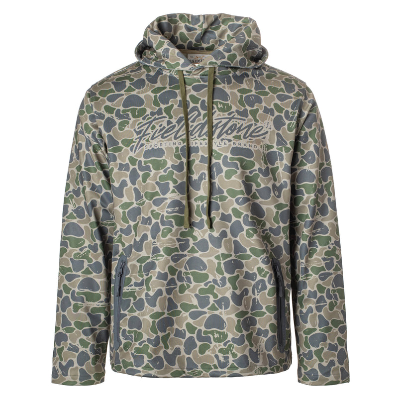 Load image into Gallery viewer, Backwoods Script Camo Hoodie (642)

