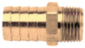 38-32010 5/16"X3/8"P Brass Hose Barb