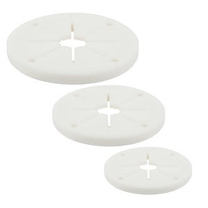 Load image into Gallery viewer, WHITECAP 3907WP White Rubber Utility Grommets 4"
