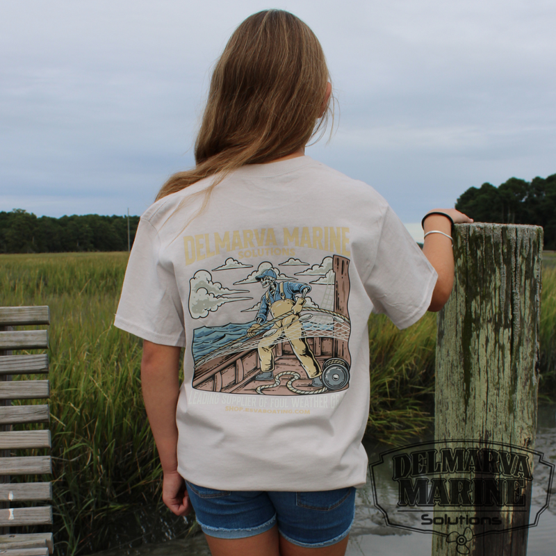 Load image into Gallery viewer, Delmarva Marine Solutions Men&#39;s Crabber Tee
