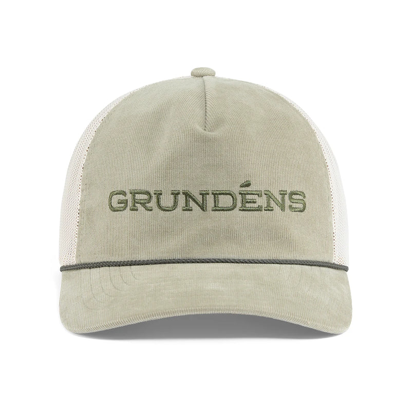 Load image into Gallery viewer, Grundens Cord Wordmark Trucker
