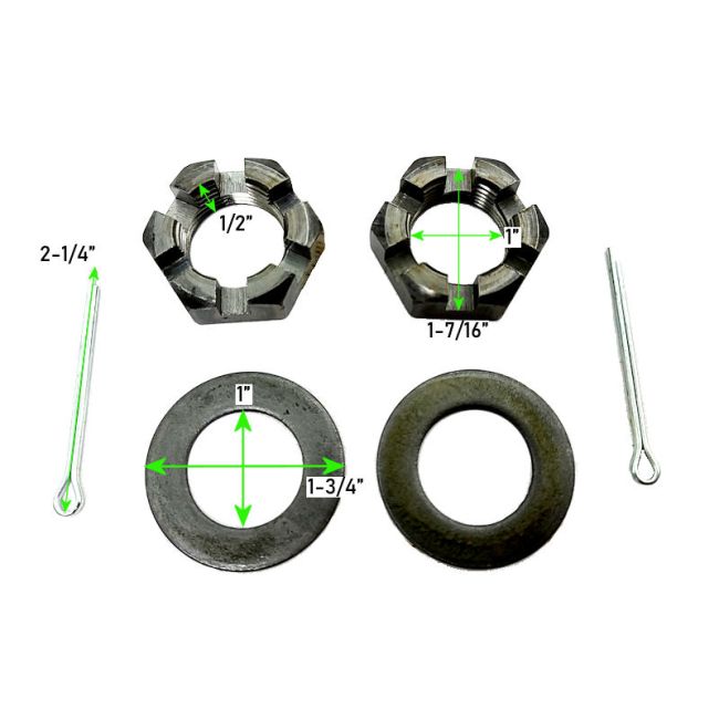Load image into Gallery viewer, C.E. Smith® 11065A - Spindle Axle Nut

