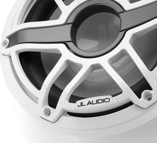 JL Audio M6 10in Subwoofer with White Sport Grille 010-03488-00