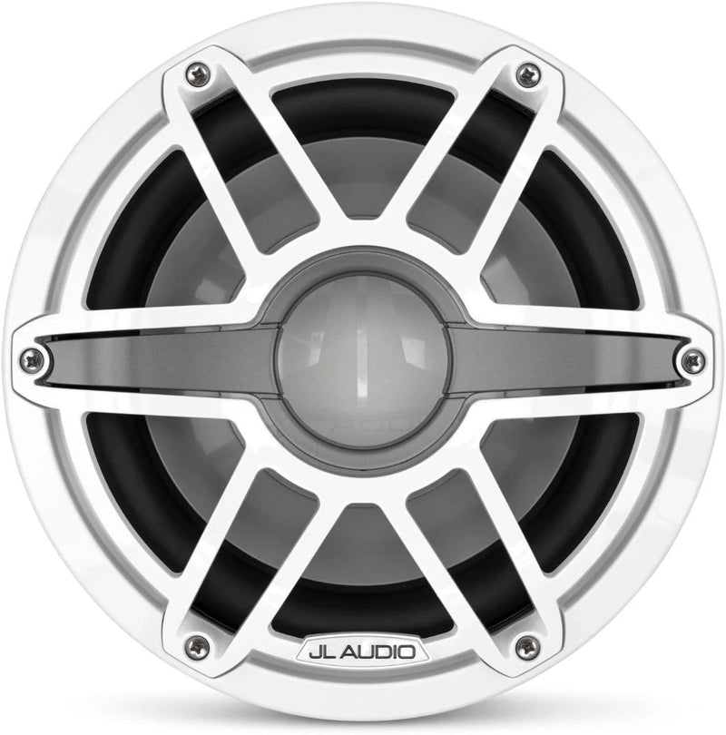 Load image into Gallery viewer, JL Audio M6 10in Subwoofer with White Sport Grille 010-03488-00
