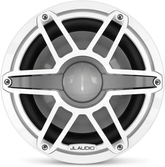 JL Audio M6 10in Subwoofer with White Sport Grille 010-03488-00