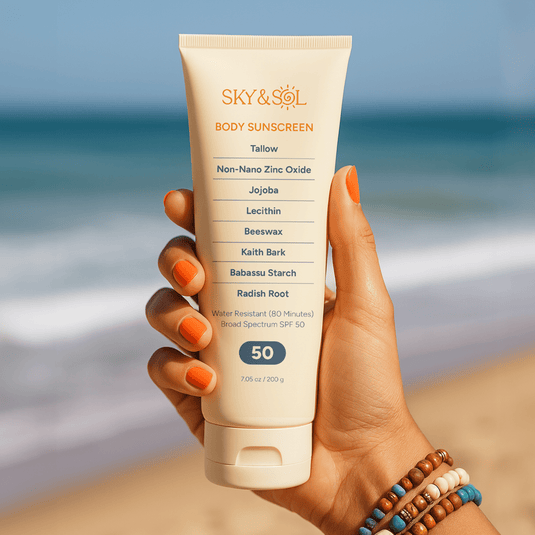 Sky & Sol Body Sunscreen SPF 50 – Natural Tallow Mineral Formula