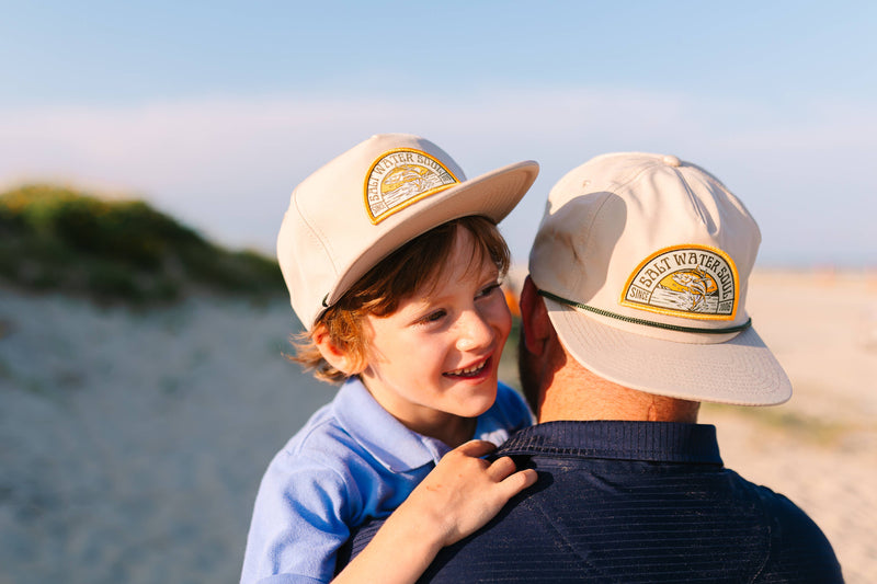 Load image into Gallery viewer, Youth Tuna Khaki Rope Snapback Hat
