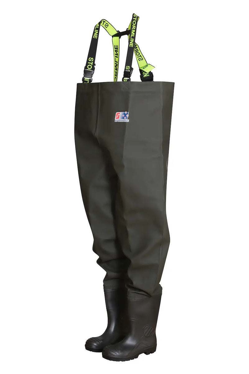 Load image into Gallery viewer, Stormline STORMTIDE W663-ST Industrial Chest Waders (Steel Toe Cap)
