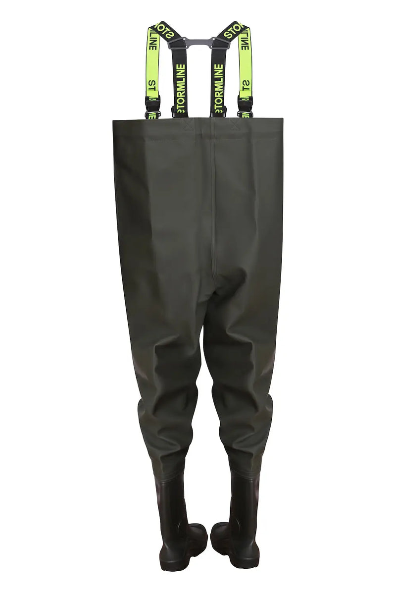 Load image into Gallery viewer, Stormline STORMTIDE W663-ST Industrial Chest Waders (Steel Toe Cap)
