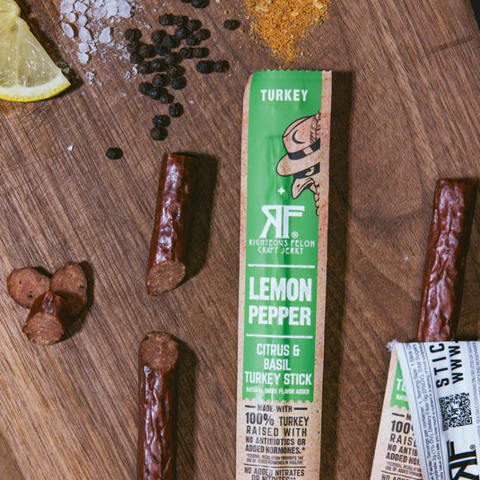 Lemon Pepper Turkey Stick