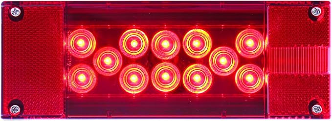 Optronics STL16RS Lens LED Combination Tail Light for Passenger side