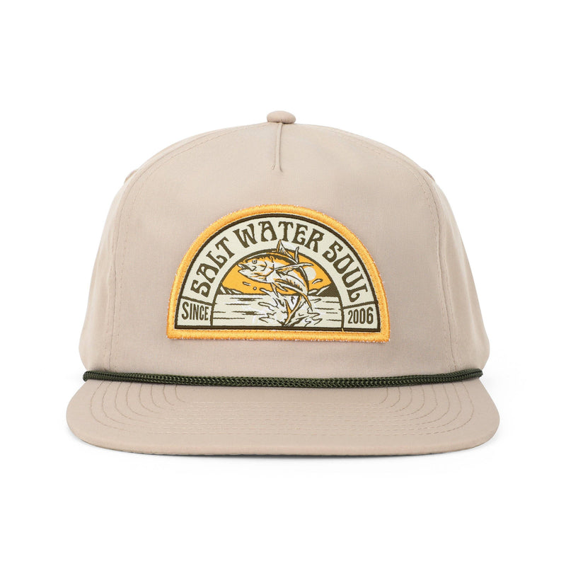 Load image into Gallery viewer, Tuna Khaki Rope Snapback Hat
