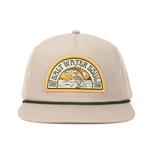 Tuna Khaki Rope Snapback Hat
