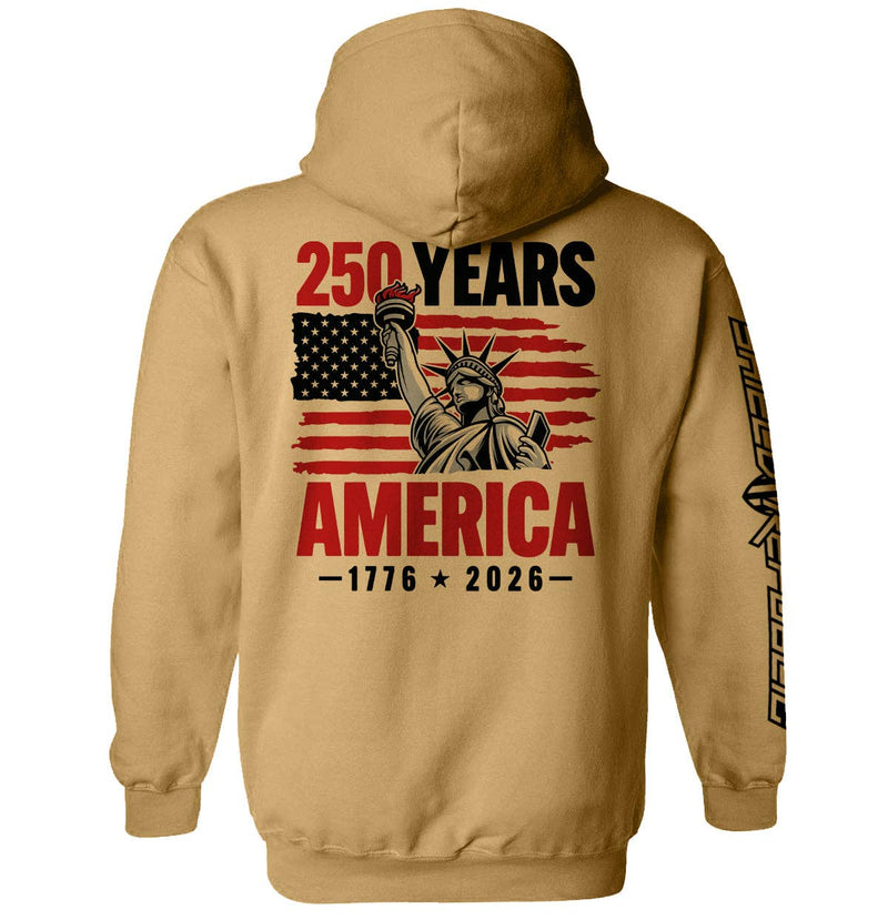 Load image into Gallery viewer, Shield Republic 250 Years Statue of Liberty T-Shirt
