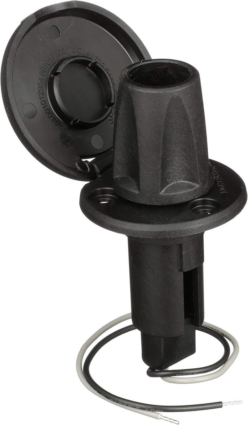 Load image into Gallery viewer, Attwood 910R2PB7 LightArmor™ Plug-In Base - Round Series, 2-Pin, Black
