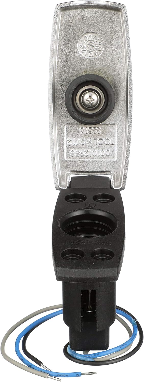 Load image into Gallery viewer, Attwood LightArmor™ Plug-In Base - Rectangle Series, 3-Pin, 316 S.S. 910V3SS-7
