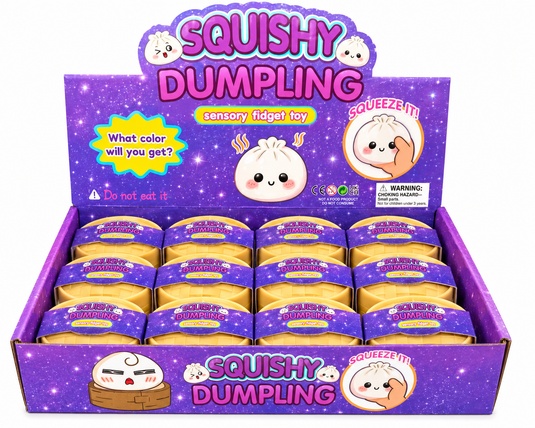 Mini Squishy Steam Bunz – Mystery Mini Dumplings (2 1/4") MSDS6