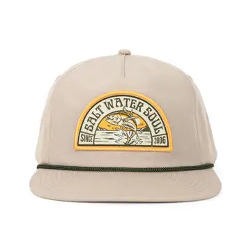 Youth Tuna Khaki Rope Snapback Hat