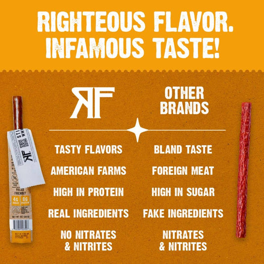 Righteous Felon Street Taco Pork Stick Multipack 6oz