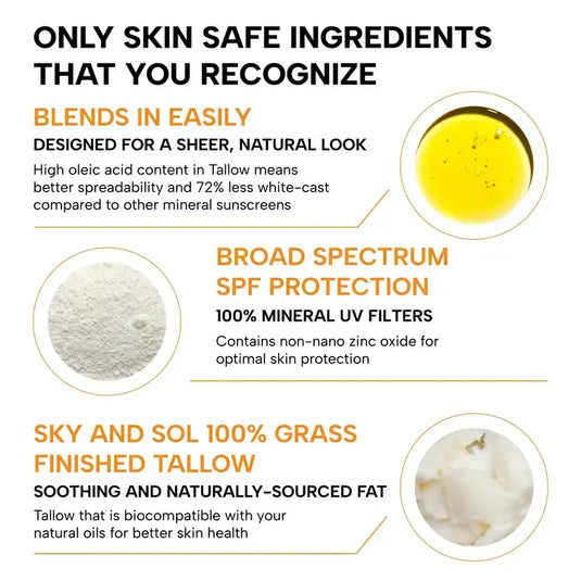 Sky & Sol Natural Sunscreen Face and Body SPF 30