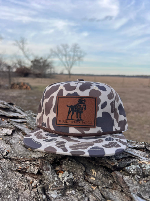 YOUTH/KIDS - Duck Dog - Camo Rope Hat - Lost Hat Co.
