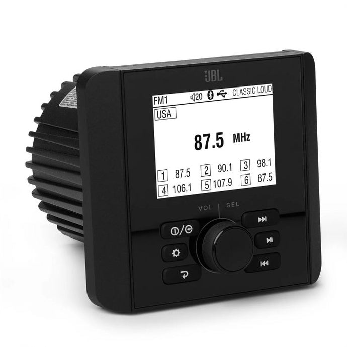 JBL JAM3000 Gauge-Mount Marine Receiver