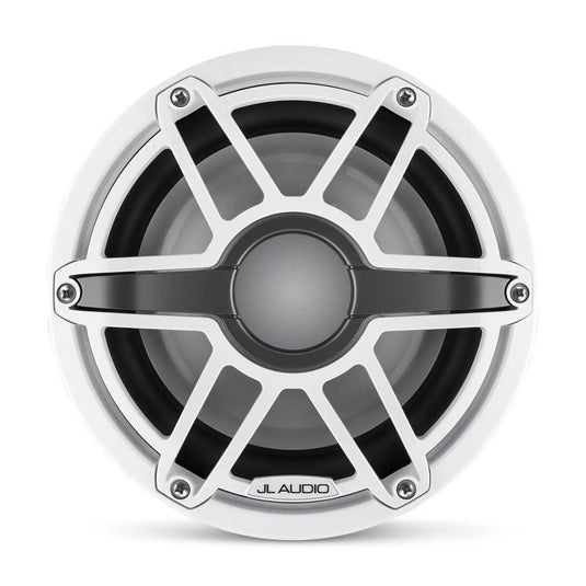 JL Audio M6 8in Subwoofer with White Sport Grille Infinite Baffle 010-03274-00