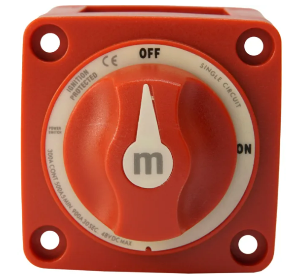 Load image into Gallery viewer, EGIS m-Series 300A Mini Battery Switch - Off/On
