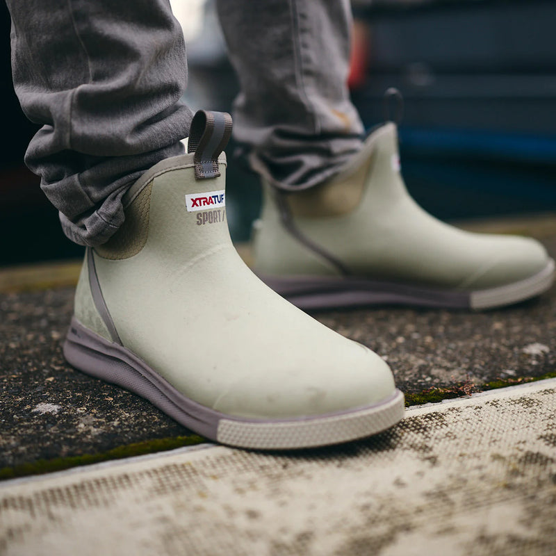 Load image into Gallery viewer, XTRATUF Men's Ankle Deck Boot Sport (Ivory)
